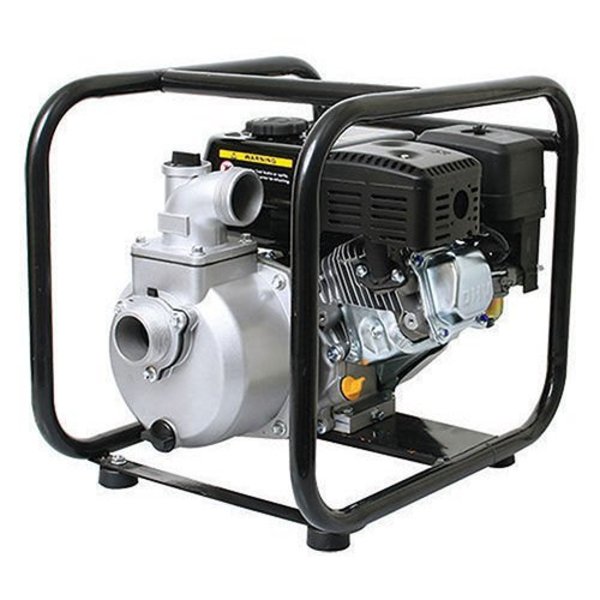 Hypro Pentair Water 2 Aluminum Semi Trash Pump with Hydro Powerpro Gas Engine, 6.5 HP 1542A-65SP